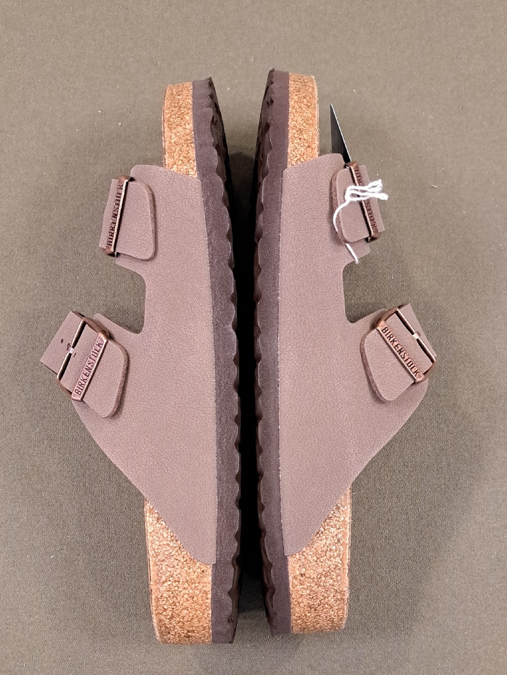 Birkenstock Arizona  Birkibuc - Color: Mocca - Size: Men 9 - Picture 8 of 10